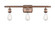 Ballston LED Bath Vanity in Antique Copper (405|516-3W-AC-LED)