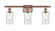 Ballston Three Light Bath Vanity in Antique Copper (405|516-3W-AC-G802)