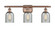 Ballston Three Light Bath Vanity in Antique Copper (405|516-3W-AC-G257)