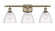 Ballston LED Bath Vanity in Antique Brass (405|516-3W-AB-GBD-754-LED)