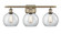 Ballston LED Bath Vanity in Antique Brass (405|516-3W-AB-G122-8-LED)