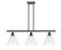Ballston Three Light Island Pendant in Brushed Satin Nickel (405|516-3I-SN-GBC-82)
