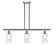 Ballston Three Light Island Pendant in Brushed Satin Nickel (405|516-3I-SN-G802)