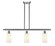 Ballston LED Island Pendant in Brushed Satin Nickel (405|516-3I-SN-G801-LED)
