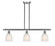 Ballston Three Light Island Pendant in Brushed Satin Nickel (405|516-3I-SN-G441)