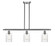 Ballston Three Light Island Pendant in Brushed Satin Nickel (405|516-3I-SN-G342)
