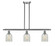 Ballston Three Light Island Pendant in Brushed Satin Nickel (405|516-3I-SN-G2511)