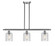 Ballston Three Light Island Pendant in Brushed Satin Nickel (405|516-3I-SN-G112)