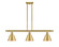 Ballston Three Light Island Pendant in Satin Gold (405|516-3I-SG-M8)