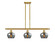 Ballston Three Light Island Pendant in Satin Gold (405|516-3I-SG-G93)