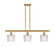 Ballston Three Light Island Pendant in Satin Gold (405|516-3I-SG-G402)