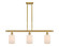 Ballston Three Light Island Pendant in Satin Gold (405|516-3I-SG-G341)