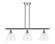 Ballston Three Light Island Pendant in Polished Nickel (405|516-3I-PN-GBD-752)