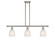 Ballston Three Light Island Pendant in Polished Nickel (405|516-3I-PN-G441)