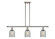 Ballston Three Light Island Pendant in Polished Nickel (405|516-3I-PN-G257)