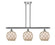 Ballston Three Light Island Pendant in Polished Chrome (405|516-3I-PC-G121-8RB)