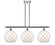 Ballston Three Light Island Pendant in Polished Chrome (405|516-3I-PC-G121-10RW)