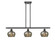 Ballston Three Light Island Pendant in Oil Rubbed Bronze (405|516-3I-OB-G96)