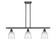 Ballston Three Light Island Pendant in Oil Rubbed Bronze (405|516-3I-OB-G442)
