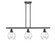 Ballston Three Light Island Pendant in Oil Rubbed Bronze (405|516-3I-OB-G362)