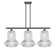 Ballston LED Island Pendant in Oil Rubbed Bronze (405|516-3I-OB-G212-LED)