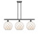 Ballston Three Light Island Pendant in Oil Rubbed Bronze (405|516-3I-OB-G121-10RW)