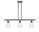 Ballston Three Light Island Pendant in Matte Black (405|516-3I-BK-G342)