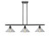 Ballston Three Light Island Pendant in Matte Black (405|516-3I-BK-G132)