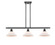 Ballston Three Light Island Pendant in Matte Black (405|516-3I-BK-G131)