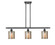 Ballston Three Light Island Pendant in Matte Black (405|516-3I-BK-G116)
