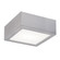 Rubix LED Flush Mount in Brushed Aluminum (34|FM-W2510-AL)