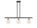 Ballston Three Light Island Pendant in Black Antique Brass (405|516-3I-BAB-G91)