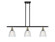 Ballston Three Light Island Pendant in Black Antique Brass (405|516-3I-BAB-G382)