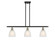 Ballston Three Light Island Pendant in Black Antique Brass (405|516-3I-BAB-G381)