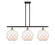 Ballston LED Island Pendant in Black Antique Brass (405|516-3I-BAB-G121-10RW-LED)