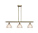 Ballston LED Island Pendant in Antique Brass (405|516-3I-AB-G422-LED)