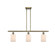 Ballston LED Island Pendant in Antique Brass (405|516-3I-AB-G341-LED)