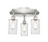 Ballston Three Light Semi-Flush Mount in Satin Nickel (405|516-3C-SN-G802)