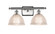 Ballston Two Light Bath Vanity in Brushed Satin Nickel (405|516-2W-SN-G422)