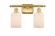 Ballston LED Bath Vanity in Satin Gold (405|516-2W-SG-G341-LED)