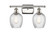 Ballston Two Light Bath Vanity in Polished Nickel (405|516-2W-PN-G292)