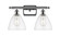 Ballston Two Light Bath Vanity in Polished Chrome (405|516-2W-PC-GBD-752)