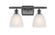 Ballston Two Light Bath Vanity in Oil Rubbed Bronze (405|516-2W-OB-G381)