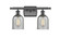Ballston Two Light Bath Vanity in Oil Rubbed Bronze (405|516-2W-OB-G257)