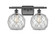 Ballston Two Light Bath Vanity in Oil Rubbed Bronze (405|516-2W-OB-G122-8RW)