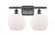 Ballston LED Bath Vanity in Oil Rubbed Bronze (405|516-2W-OB-G121-8-LED)