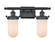 Austere Two Light Bath Vanity in Oil Rubbed Bronze (405|516-2W-OB-CE231-CL)