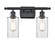 Ballston Two Light Bath Vanity in Matte Black (405|516-2W-BK-G802)