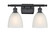 Ballston Two Light Bath Vanity in Matte Black (405|516-2W-BK-G381)