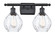 Ballston LED Bath Vanity in Matte Black (405|516-2W-BK-G362-LED)
